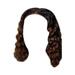 Chaolei Wig for Women Women s Short Curly Hair Mixed With Golden Headband Suitable For Women s Wigs Blonde Wig Small Curly Hair Black Brown Wigs Hair for Daily Party Use