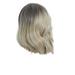 Hot Curlers for Long Hair Natural Colors Gold Gradient Short Curly Synthetic Wig Women Fashion Wavy Wigs Human Lace Front Wig