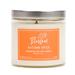 Blossom Artisanal 11 Oz. Candle - Autumn Spice Soy in Brown/White | 4 H x 3.58 W x 3.58 D in | Wayfair CAGLAS11