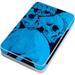 MightySkins Skin Compatible with Lifeprint 3x4.5 Hyperphoto Printer - Blue Skulls | Protective Durable and Unique