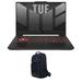 ASUS TUF Gaming A15 (2023) Gaming/Entertainment Laptop (AMD Ryzen 7 7735HS 8-Core 15.6in 144Hz Full HD (1920x1080) GeForce RTX 4050 64GB DDR5 4800MHz RAM Win 11 Pro) with Atlas Backpack