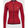 newline Women's Womens CORE Bike L/S Jersey Shirt, Tango Red, S