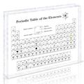 Large Periodic Table with Real Elements Inside, Real Periodic Table of 83 Elements, Acrylic Periodic Table Display with Elements Samples, Chemistry Gifts Crafts Decor for Kids Adults Teacher