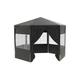 Garden Gazebo Tent with 6 Removable Windowed Walls