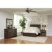 Lark Manor™ Abdullateef Transitional Bedroom Set, Panel Queen Bed w/ Dresser, Mirror, Nightstand In Espresso in Brown | Wayfair
