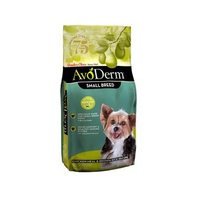 AvoDerm Chicken Meal & Brown Rice Recipe Small Breed Adult Dry Dog Food, 7-lb bag