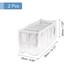 2pcs Foldable Drawer Organizer 7 Grids Jeans Clothes Storage Boxes - 14.17" x 9.84" x 7.87"