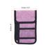 2pcs Neck Wallet Travel Pouch, RFID Blocking Waterproof Travel Pouch Blue Violet - Black, Violet