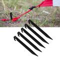 5Pcs Tent Stakes Pegs Camping Tents Nails Garden Stakes Tarp Tent Pegs Durable Lightweight Ground Pegs for Backpacking Yard 23cm