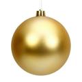 8 Inches Shatterproof Large Candy Gold Plastic Christmas Ball Decoration Christmas Holiday Decoration Ball To Create A Fun Holiday Atmosphere