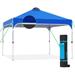 Quictent 10x10 Pop up Canopy TentPortable Instant Shelter with Vent Ez up Canopy with Reflective Top and Fluorescent Rope