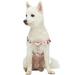 Grey Cherry Blossom Adjustable Step-in Dog Harness, Medium, Gray