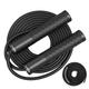 BURNCALO Weighted Jump Rope for Fitness, Skipping Rope for Men Women, Metal Heavy Handles, Ball bearings, Adjustable Length PVC Cord and Cotton Rope, Endurance Training Fitness Exercise Workout