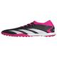 adidas Unisex Accuracy.3 Turf Soccer Shoe, Black/White/Team Shock Pink, 6.5 Women/5.5 Men