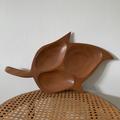 Vintage Mid Century Wooden Trinket Dish