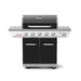 Nexgrill Evolution 5-Burner Propane Gas Grill w/ Infrared Technology Side Burner & Tables 57000BTUs