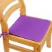 naioewe Pure Color Sponge Cushion Square Chair Cushion For Home Patio Cushions for Outdoor Furniture Purple