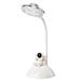 Lighting Ceiling Desk Lamp Desk Lamp Small Desk Lamp With USB Charging Port Mobile Phone Holder Projection Night Lights For Kids Eye-Caring Study Table Lamp For Kids Astronaut Cute White