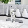 Kitchen Faucet Absorbent Mat Sink Splash Guard Microfiber Faucet Drip Catcher Water Drying Pads Behind Faucet Countertop Protector for Kitchen Bathroom and RV Dish Drying Mat