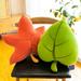 MAX Stuffed Toy Non-deforming Three Dimensional Exquisite Embroidery Cabbage Leaf Stuffed Toy Kids Gift