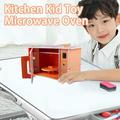 Ruanlalo Microwave Oven Model 1Set Microwave Oven Model Physical Experiment Smooth Surface Safe to Use Decor Interactive Educational Toy Mind And Hand Simulation Dollhouse Microwave Oven Birthday Gift