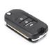 NS 3 Buttons Keyless Entry Remote Control Car Key Fob Case Shell for HONDA Car Model with The Same Shape and Key Blade