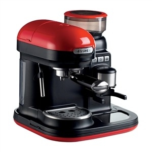 Ariete Espressomaschine Moderna 1080W 800 ml Rot und Schwarz Image