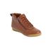 Wide Width Women's CV Sport Faris Sneaker by Comfortview in Cognac (Size 10 1/2 W)