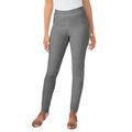 Plus Size Women's Stretch Denim Skinny Jegging by Jessica London in Grey Denim (Size 28 W) Stretch Pants