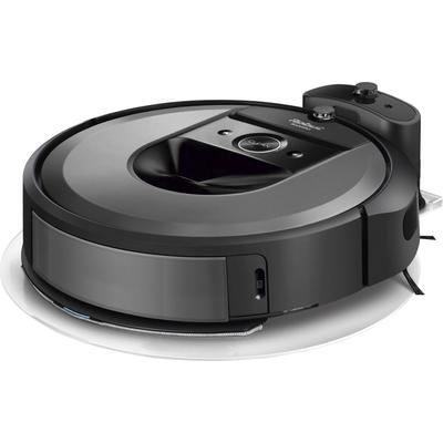 IROBOT Saugroboter "Roomba Combo i8 (i817840); Saug-und Wischroboter" grau (charcoal)