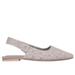 Skechers Women's Cleo Snip - Sweet Time Flats | Size 5.0 | Taupe | Textile | Vegan | Machine Washable