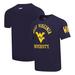 Men's Pro Standard Navy West Virginia Mountaineers Classic Stacked Logo T-Shirt
