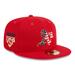 Men's New Era Red Oakland Athletics 2023 Fourth of July 59FIFTY Fitted Hat