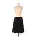 Ann Taylor Casual Dress - A-Line: Black Dresses - Women's Size 10