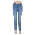 Old Navy Jeans - Low Rise Skinny Leg Denim: Blue Bottoms - Women's Size 6 - Medium Wash