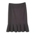 Dolce & Gabbana cocoa brown wool blend skirt Size XS