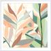 Mistana™ Soft Tropicals I by June Erica Vess - Picture Frame Painting Paper, Cotton in Green/Orange | 30"H x 30"W | Wayfair