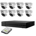 Hikvision - kit videosorveglianza ip poe 2 mpx 8 telecamere hd 500GB
