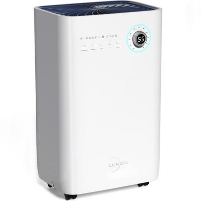 Edendirect 50-Pints 4500 sq.ft. Dehumidifiers with Energy Saving, Air Filter, 3-Operation Modes and 24-Hour Timer for Home