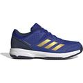 ADIDAS Kinder Handballschuhe COURT STABIL JR, Größe 38 ⅔ in LUCBLU/MAGOLD/TENABL