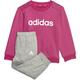 ADIDAS Kinder Sportanzug I LIN FL JOG, Größe 68 in SELUFU/CLPINK