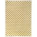 Covey Plush Checkered Thick Shag Area Rug