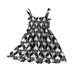 ZRBYWB Girl s Casual Dress Summer Scoop Neck Sleeveless Floral Flowy Print Plain Sundress Beach Dress Summer Clothes