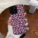 Sunyuer Leopard Stripe Soft Case Design for iPhone 13 Pro Max Unique Art Design Soft TPU Leather Shock-proof Full Cover (6.7 inch)