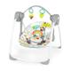 Bright Starts Playful Paradise Tragbare kompakte automatische Babyschaukel mit Musik, Unisex, Neugeborene+