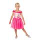 Rubies – offizielles Barbie-Kostüm für Kinder – Größe 7 – 8 Jahre – Kostüm mit Tutu-Kleid Typ Ballerina Rosa