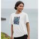 Rapanui Women's Turtle T-shirt Size: 12 White Certified Organic Cotton Printed T-shirt