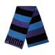 Puma Unisex Mens Womens Knit Scarf Black Purple Blue 052136 03 - One Size