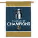WinCraft Vegas Golden Knights 2023 Stanley Cup Champions Double-Sided 28'' x 40'' Vertical Banner