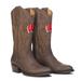 Women's Brown Wisconsin Badgers Western Boots